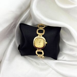 Gold Square Elegant Bracelet Watch